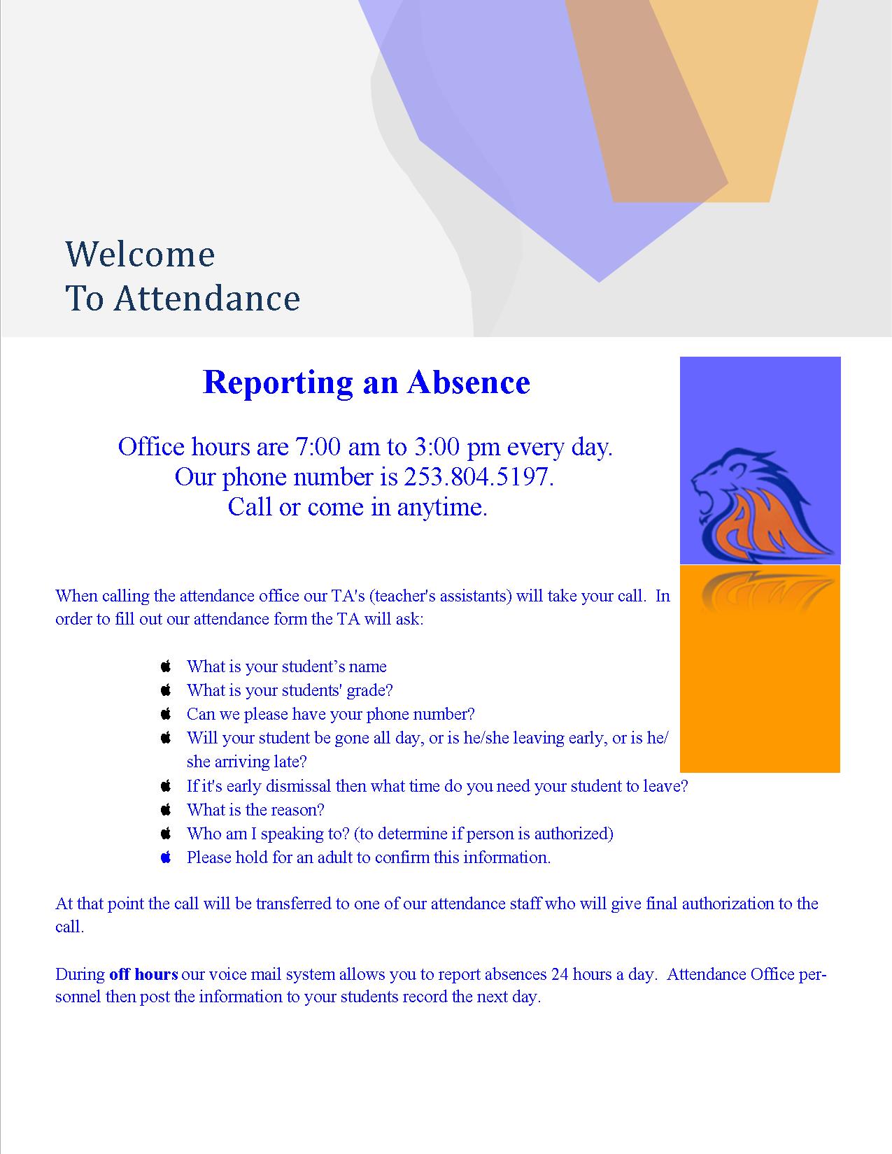 ReportingAnAbsence 